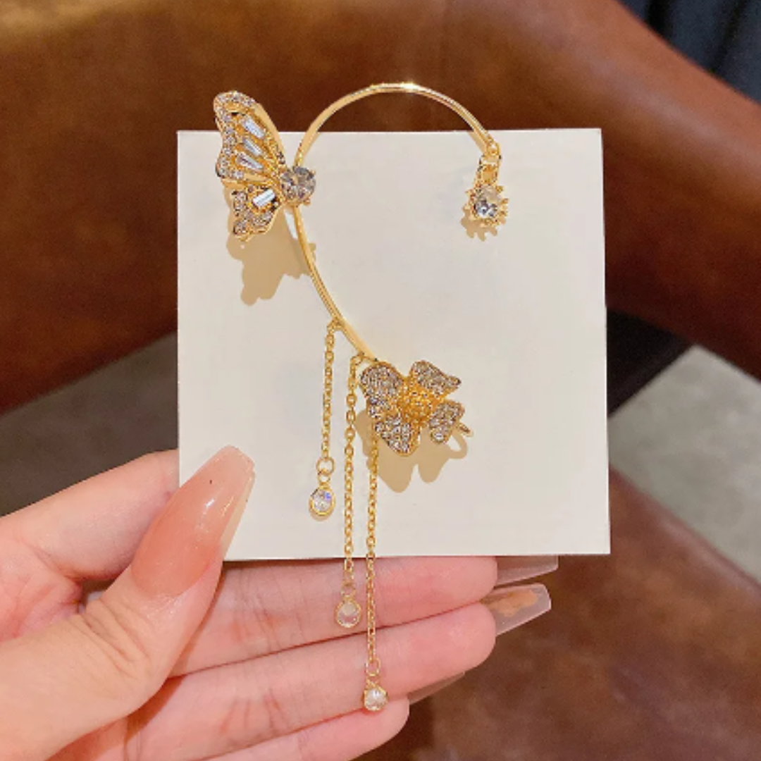 Miniatura 6 de Margot Arete de mariposa